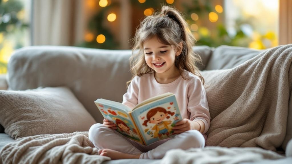 Enfant qui lit un livre personnalisé Pitiboo